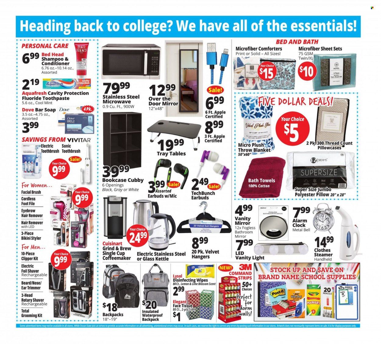 Ocean State Job Lot Weekly Ad Flyer July 27 to August 3