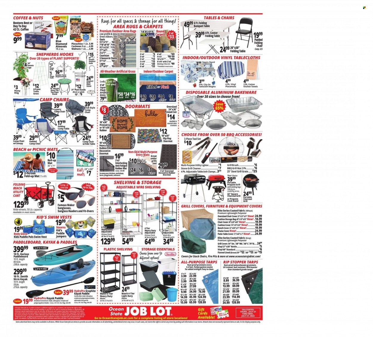 Ocean State Job Lot Weekly Ad Flyer July 27 to August 3