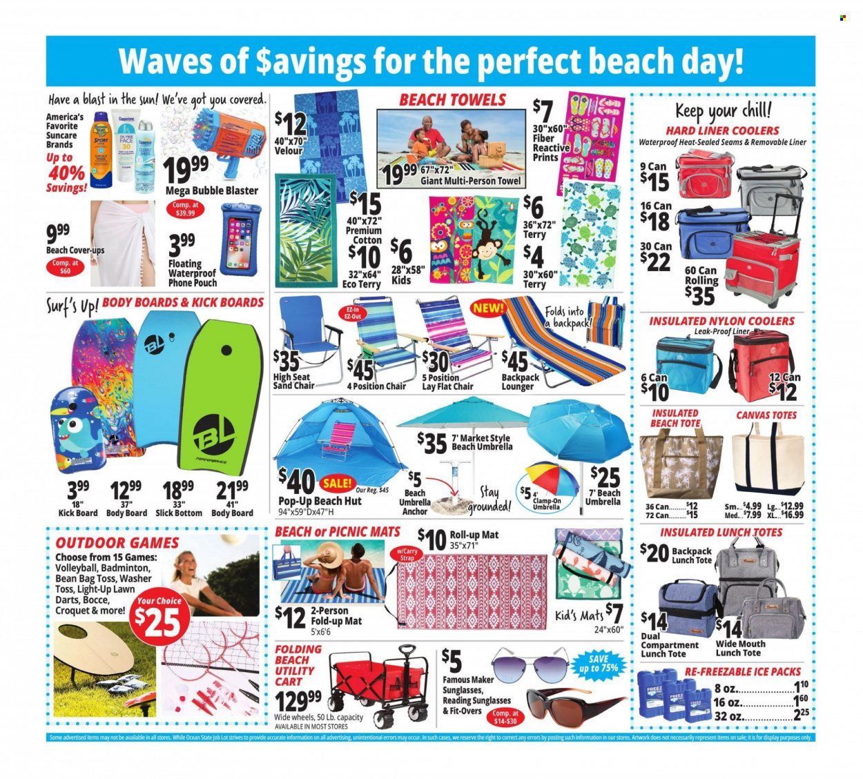Ocean State Job Lot Weekly Ad Flyer July 27 to August 3