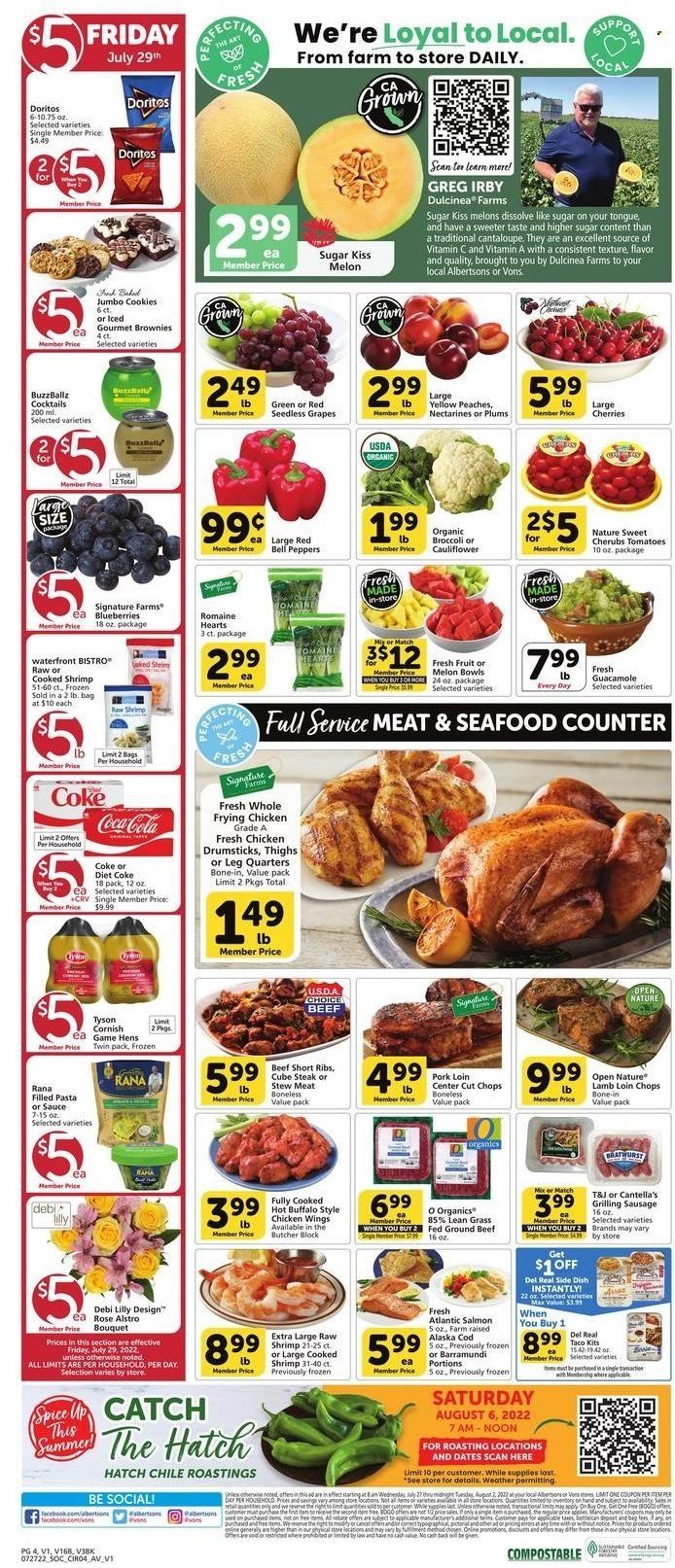 Vons (CA) Weekly Ad Flyer July 27 to August 3