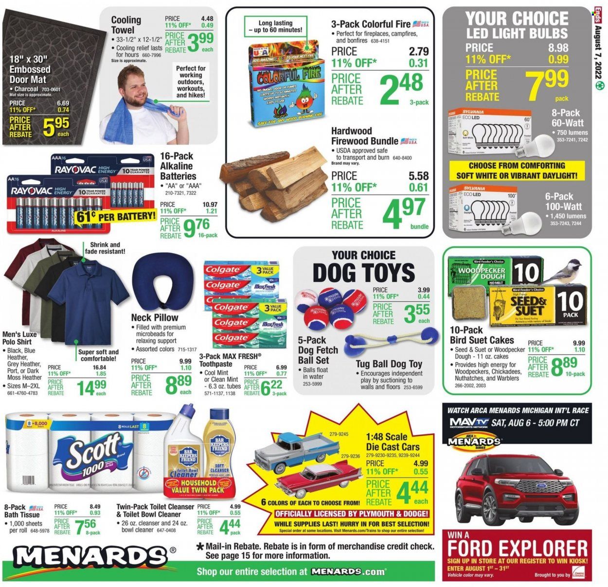 Menards Weekly Ad Flyer July 27 to August 3