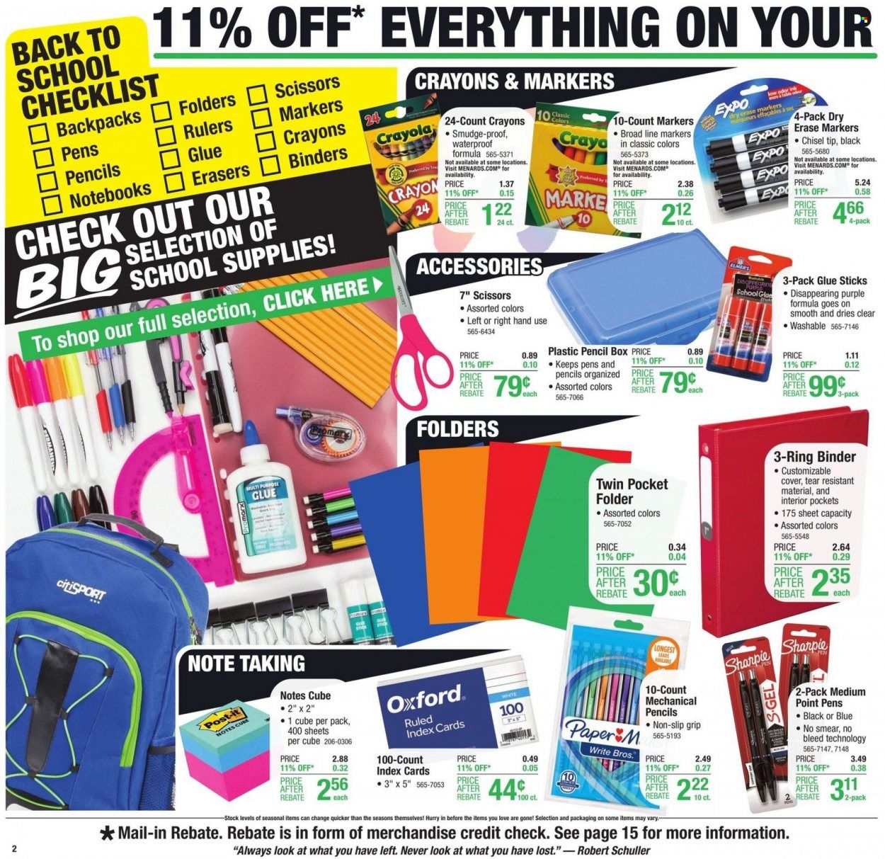 Menards Weekly Ad Flyer July 27 to August 3