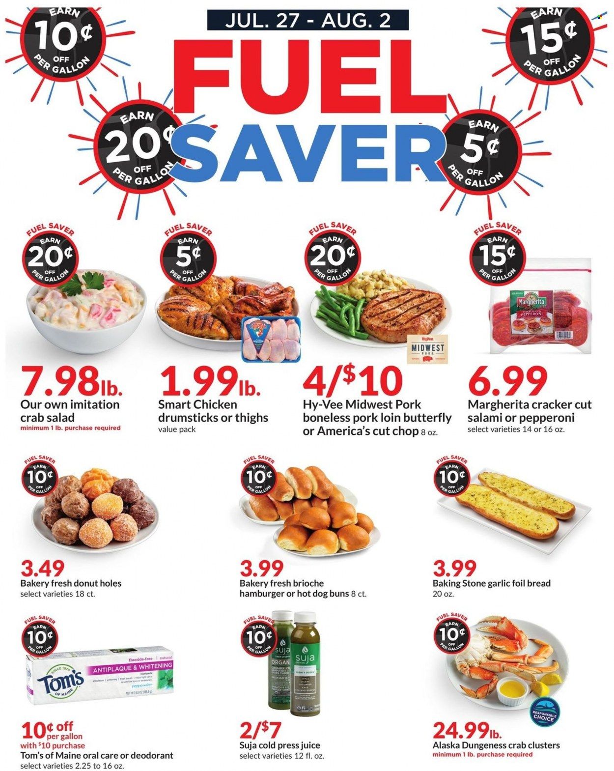 Hy-Vee (IA, IL, MN, MO, SD) Weekly Ad Flyer July 27 to August 3