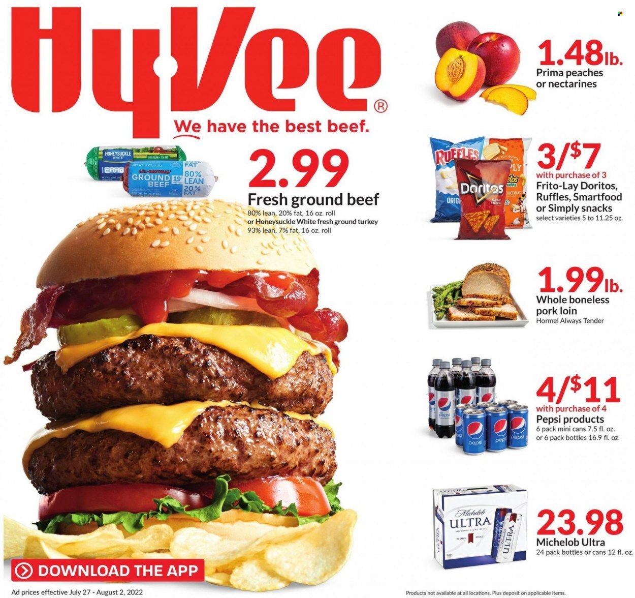 Hy-Vee (IA, IL, KS, MO) Weekly Ad Flyer July 27 to August 3