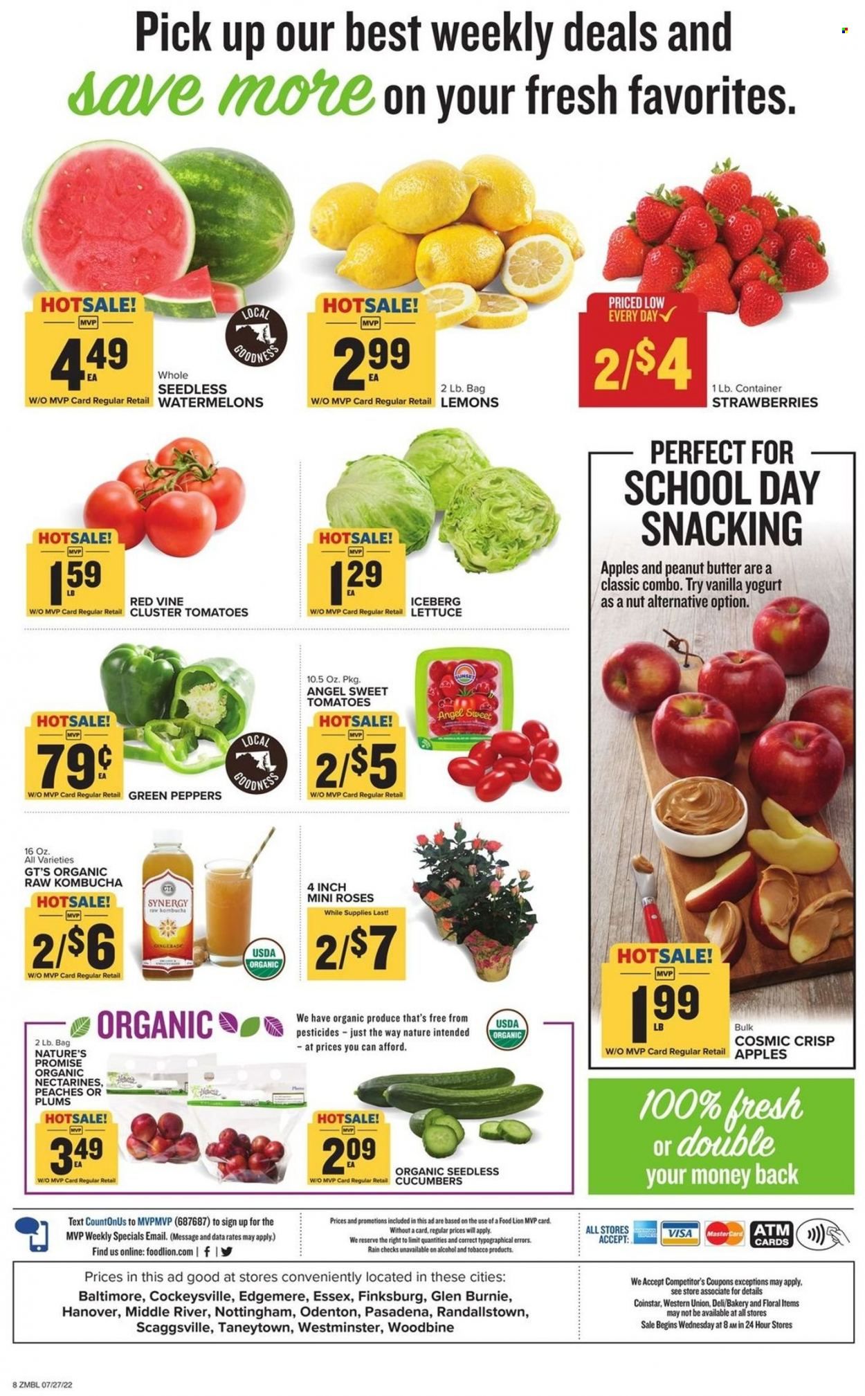 Food Lion (MD) Weekly Ad Flyer July 27 to August 3