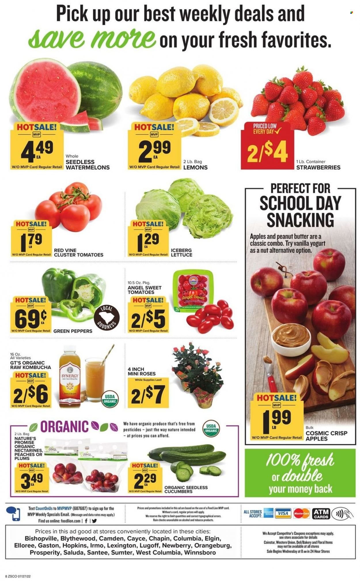 Food Lion (SC) Weekly Ad Flyer July 27 to August 3