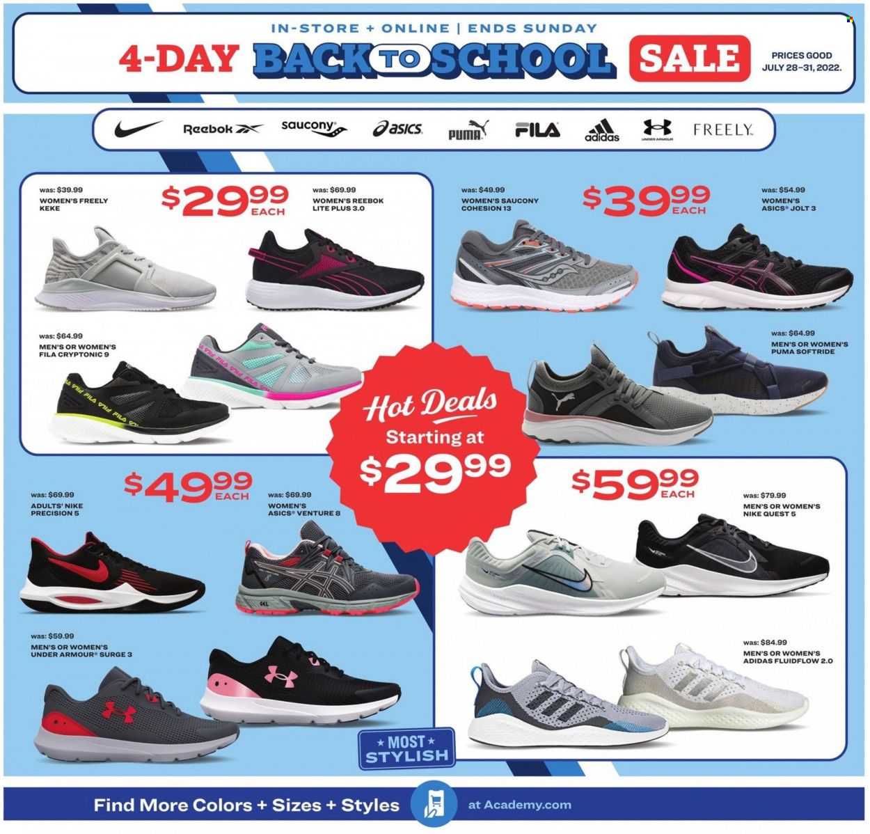 Academy Sports + Outdoors Weekly Ad Flyer July 27 to August 3
