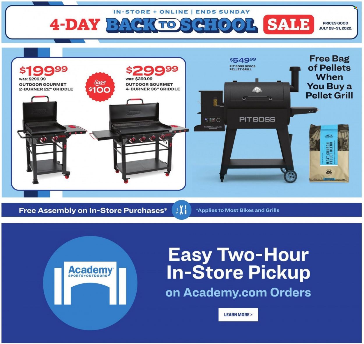 Academy Sports + Outdoors Weekly Ad Flyer July 27 to August 3