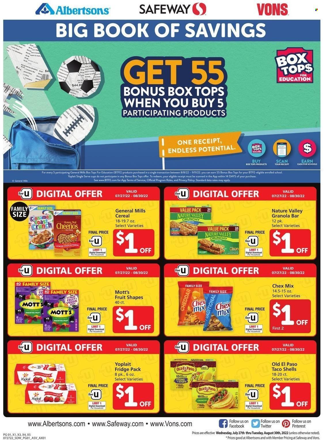 Safeway (AZ, CO, ID, MT, NE, NM) Weekly Ad Flyer Specials July 27 to August 30, 2022