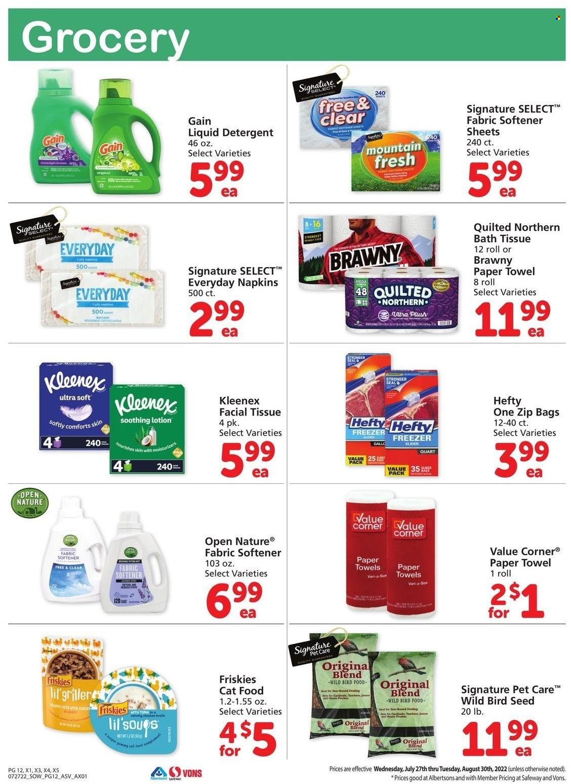 Safeway (AZ, CO, ID, MT, NE, NM) Weekly Ad Flyer Specials July 27 to August 30, 2022