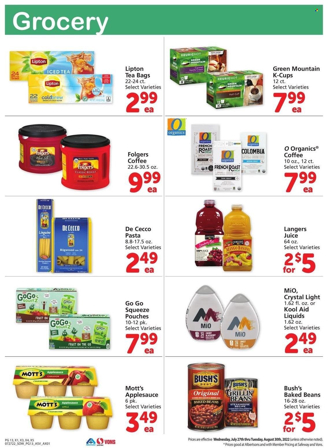 Safeway (AZ, CO, ID, MT, NE, NM) Weekly Ad Flyer Specials July 27 to August 30, 2022