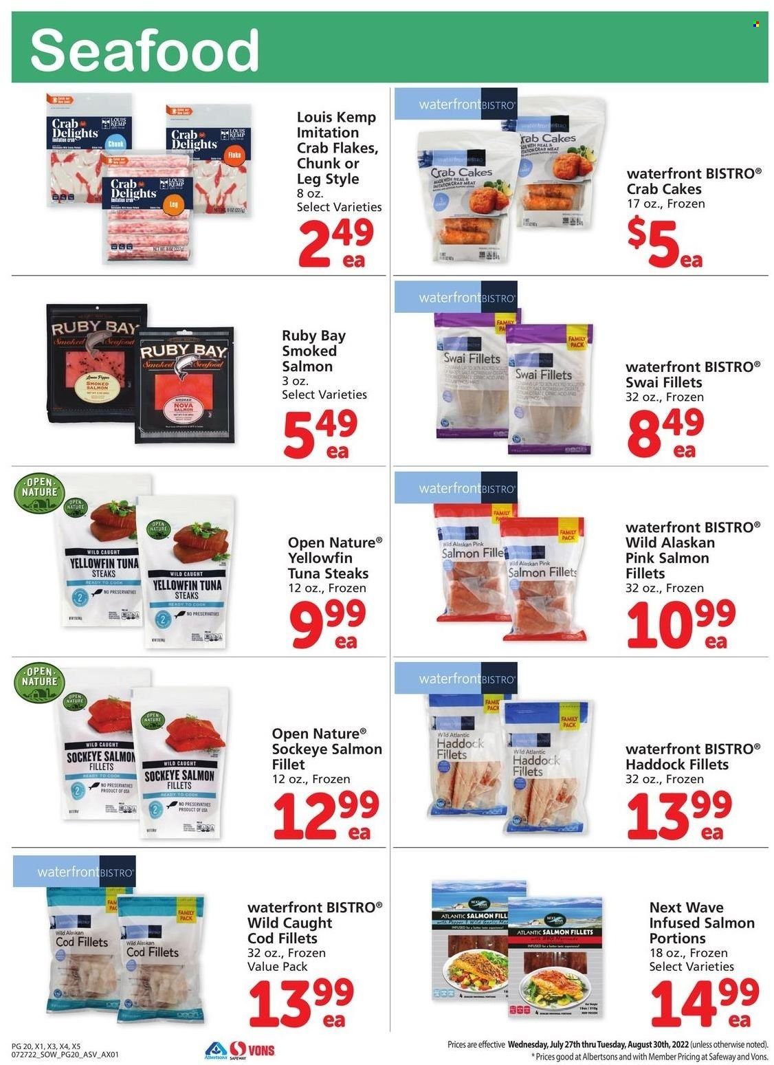 Safeway (AZ, CO, ID, MT, NE, NM) Weekly Ad Flyer Specials July 27 to August 30, 2022