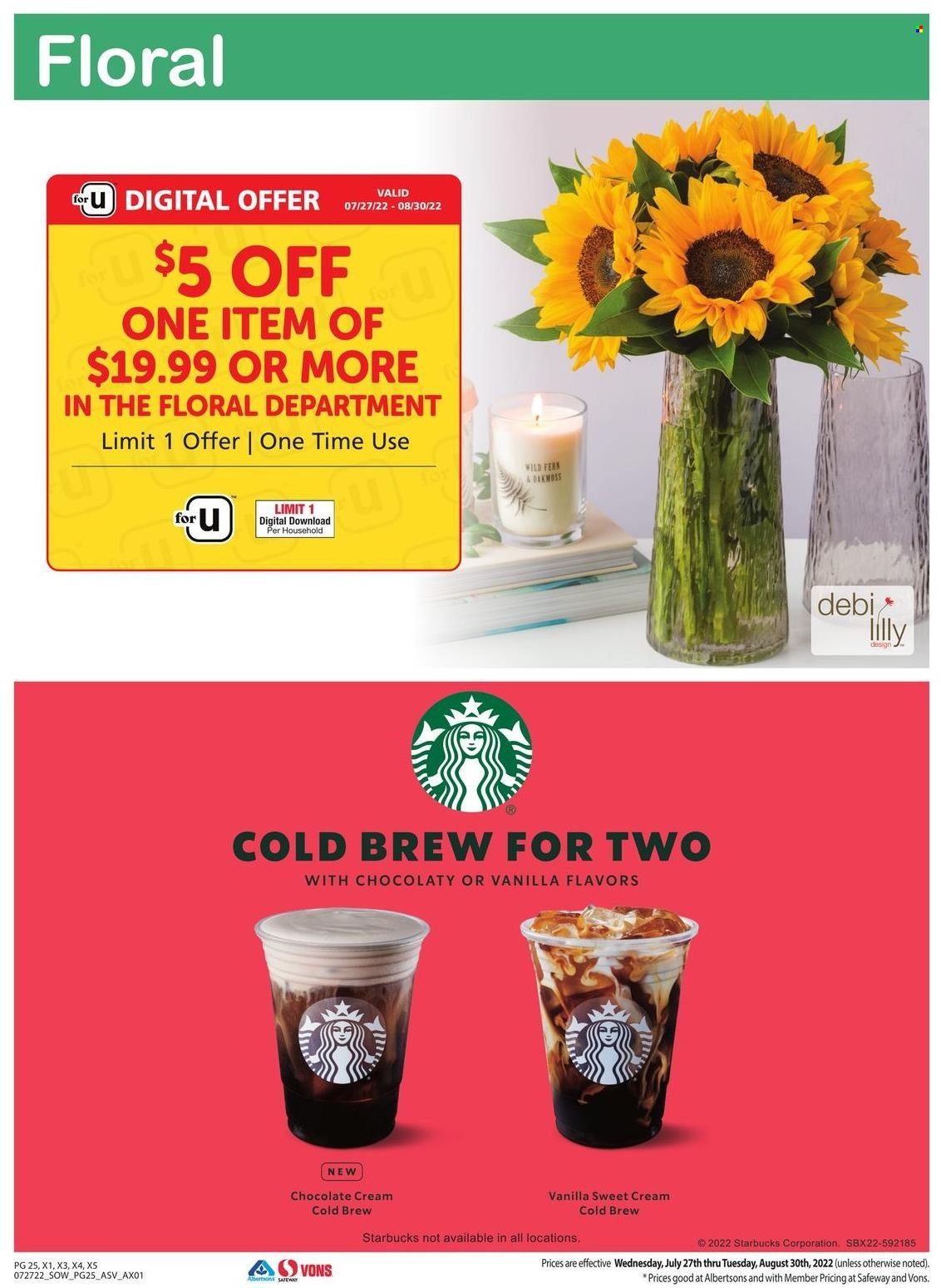 Safeway (AZ, CO, ID, MT, NE, NM) Weekly Ad Flyer Specials July 27 to August 30, 2022
