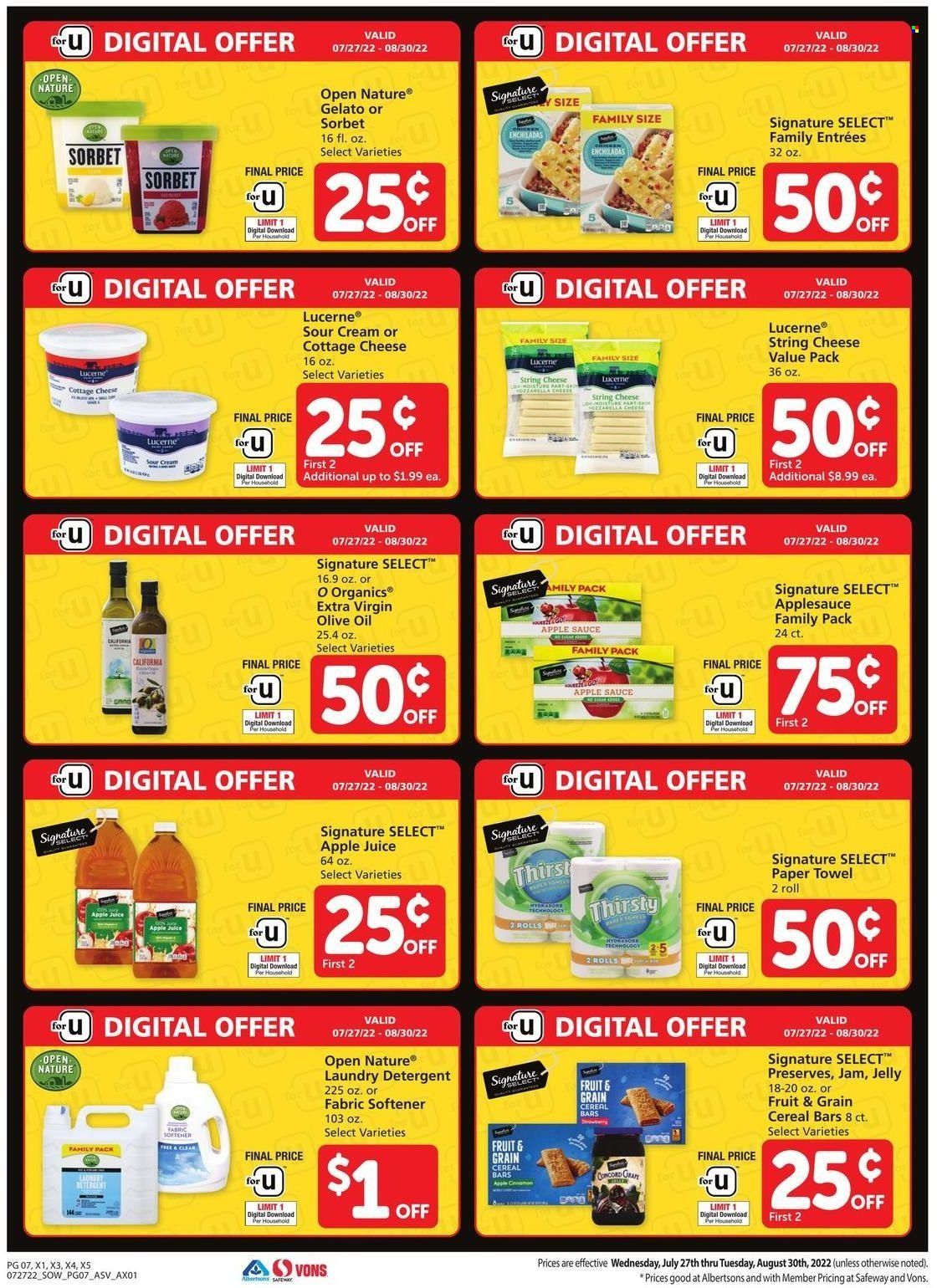 Safeway (AZ, CO, ID, MT, NE, NM) Weekly Ad Flyer Specials July 27 to August 30, 2022