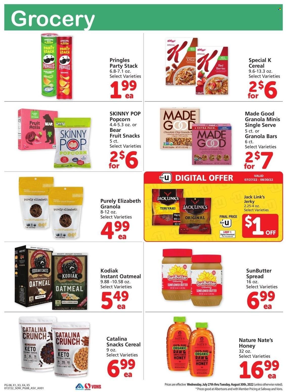 Safeway (AZ, CO, ID, MT, NE, NM) Weekly Ad Flyer Specials July 27 to August 30, 2022