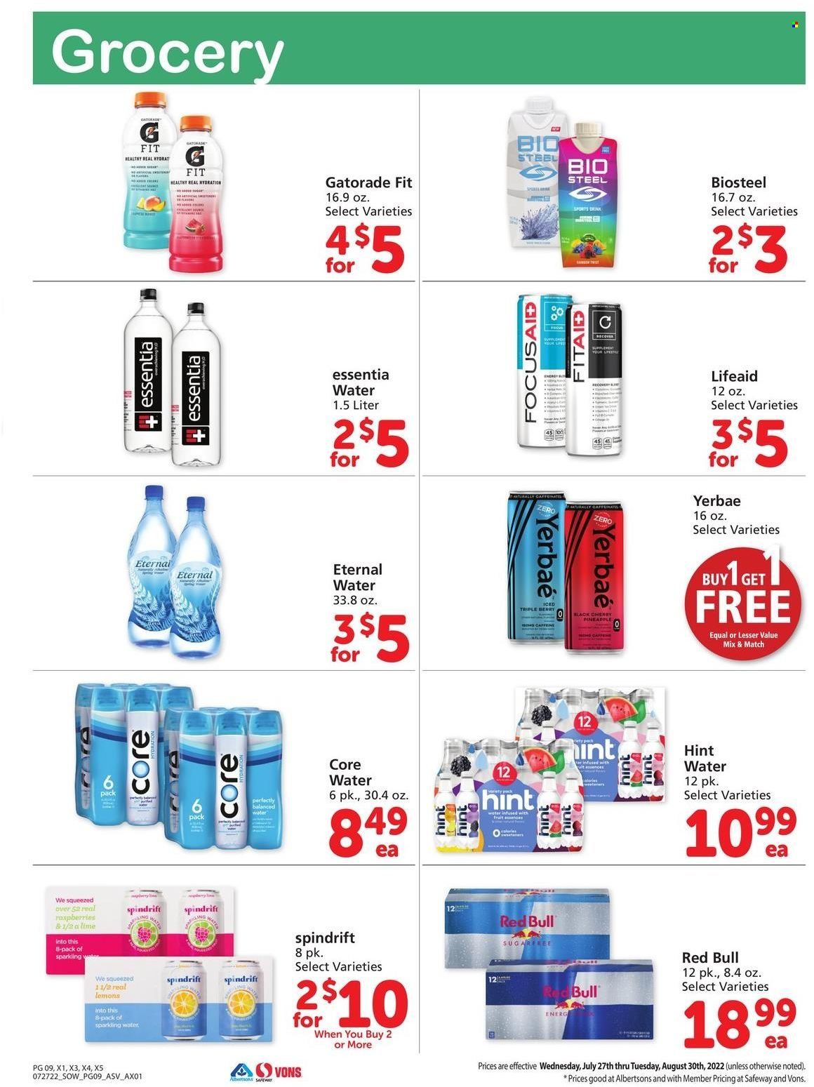 Safeway (AZ, CO, ID, MT, NE, NM) Weekly Ad Flyer Specials July 27 to August 30, 2022