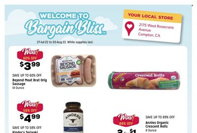 Grocery Outlet (CA, ID, OR, PA, WA) Weekly Ad Flyer July 27 to August 3