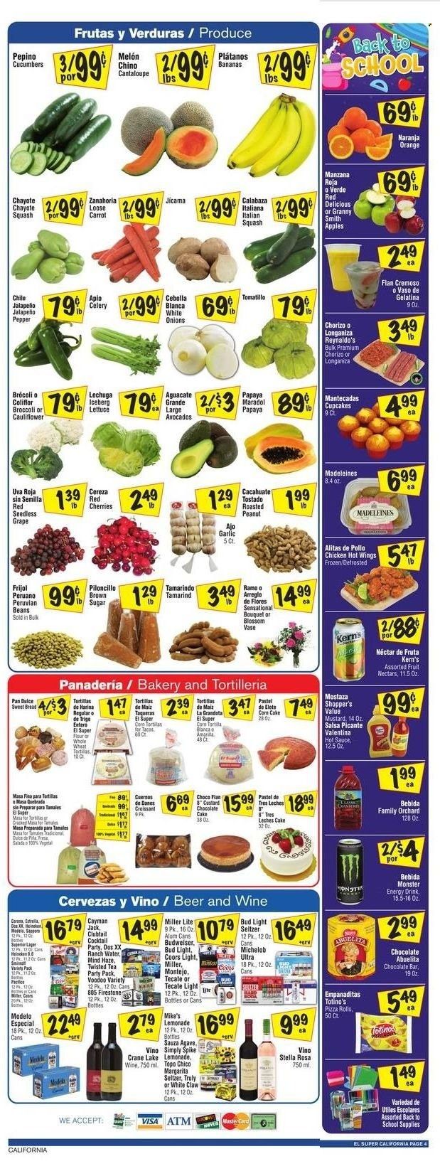 El Super (CA, NM, NV, TX) Weekly Ad Flyer July 27 to August 3