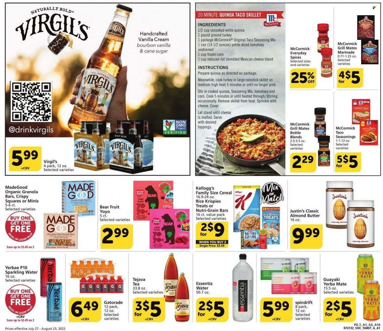 Albertsons (CA, ID, LA, MT, OR, TX, WA) Weekly Ad Flyer Specials July 27 to August 23, 2022