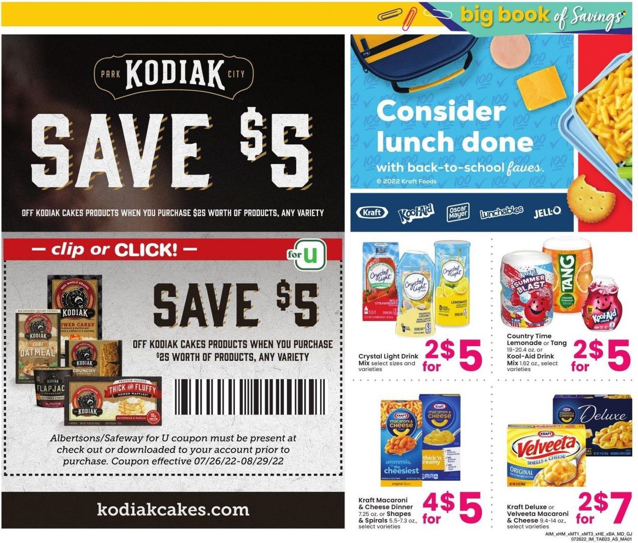 Albertsons (CA, ID, LA, MT, OR, TX, WA) Weekly Ad Flyer Specials July 26 to August 29, 2022