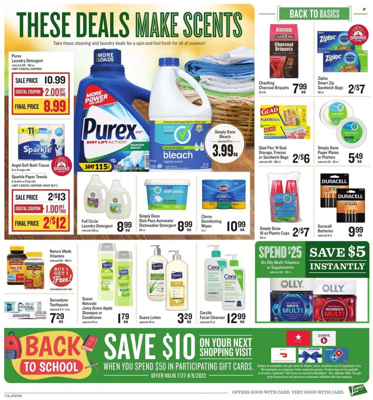 Lowes Foods (NC, SC) Weekly Ad Flyer July 27 to August 3