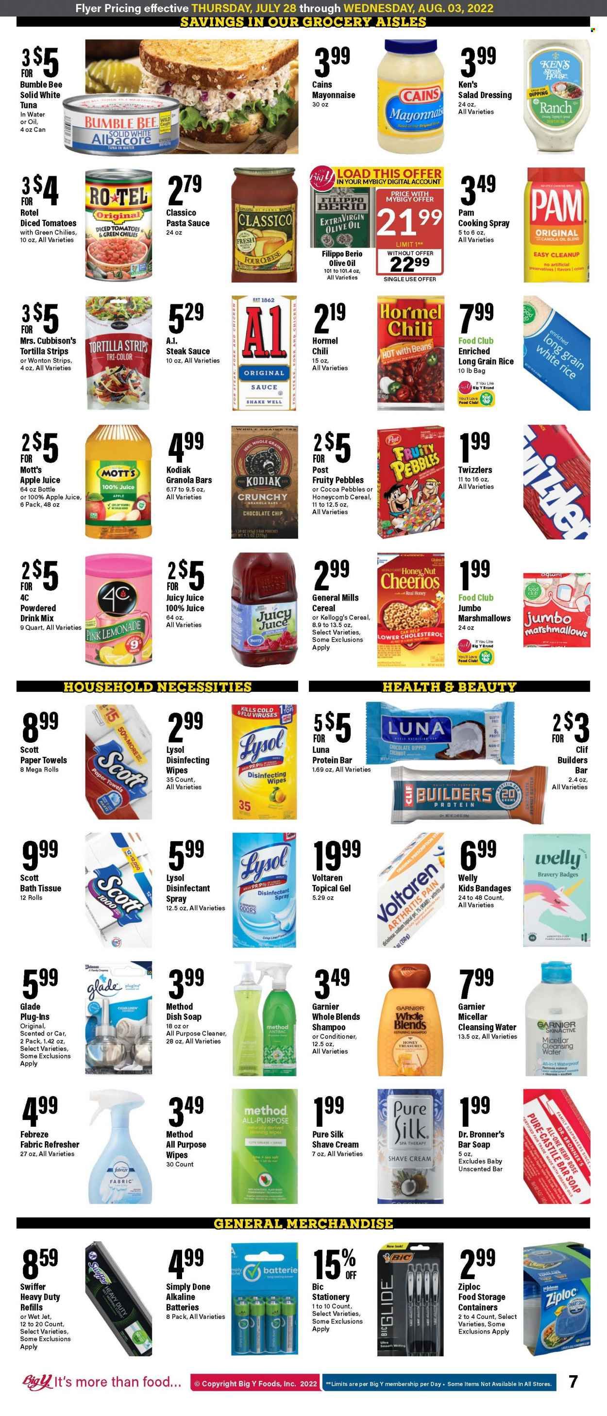 Big Y (CT) Weekly Ad Flyer July 27 to August 3