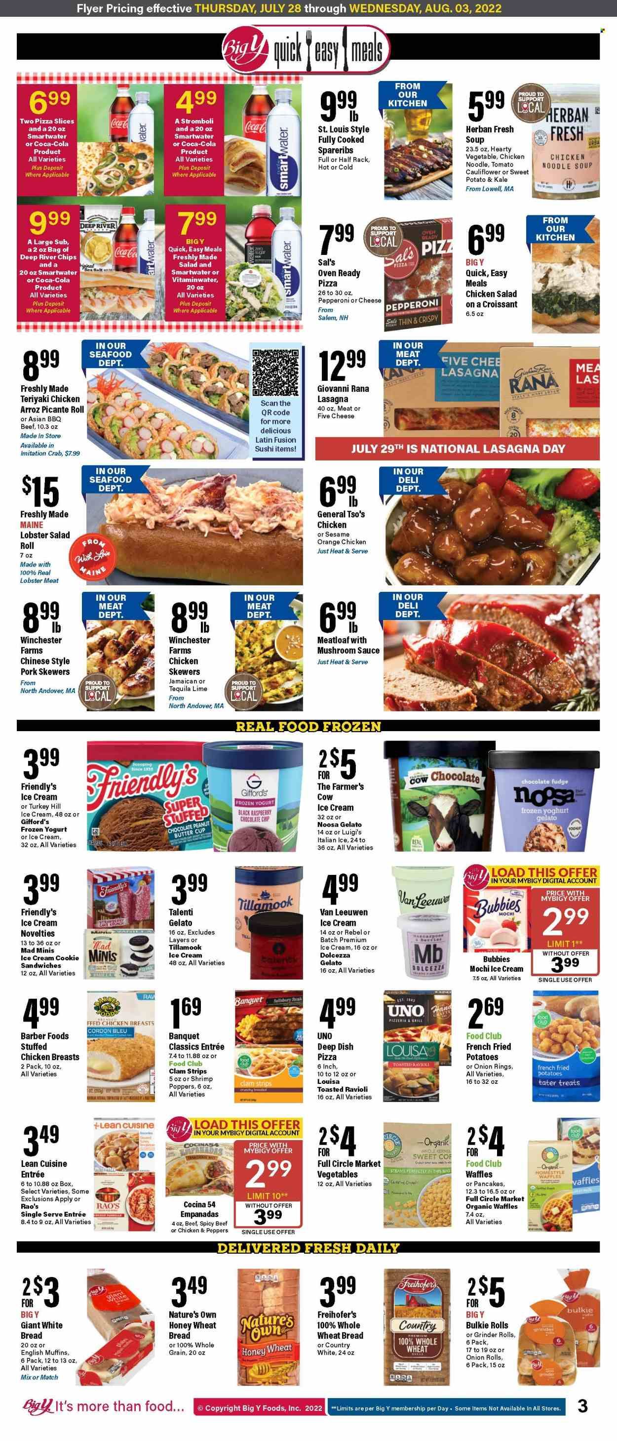 Big Y (MA) Weekly Ad Flyer July 27 to August 3