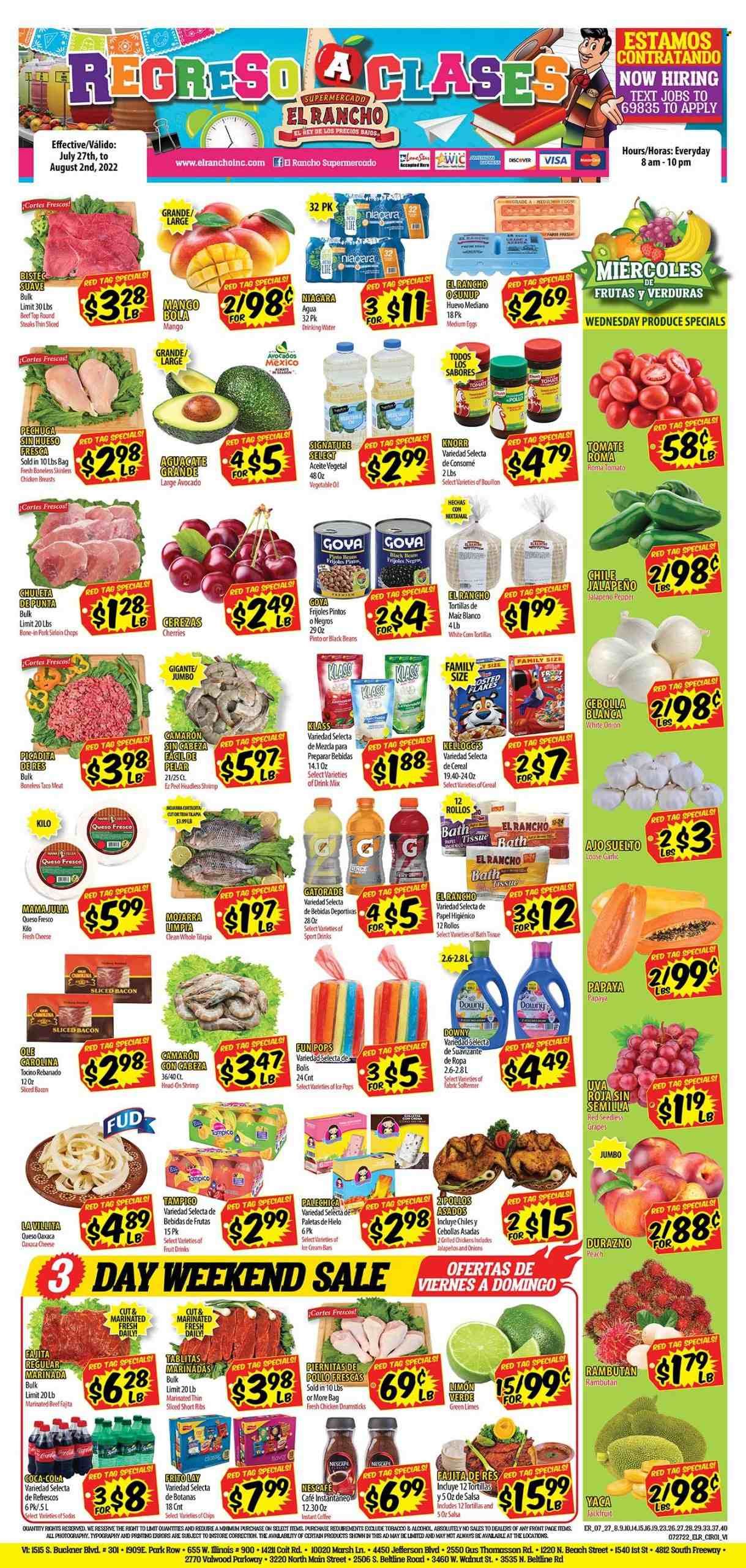 El Rancho (TX) Weekly Ad Flyer July 27 to August 3