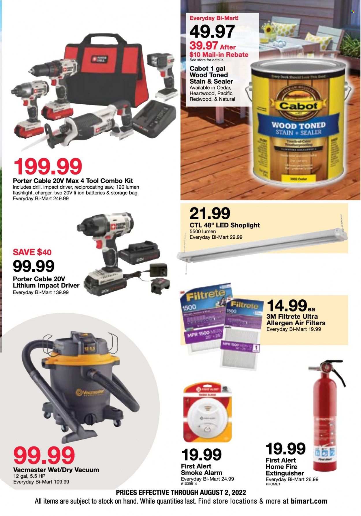 Bi-Mart (ID, OR, WA) Weekly Ad Flyer July 27 to August 3