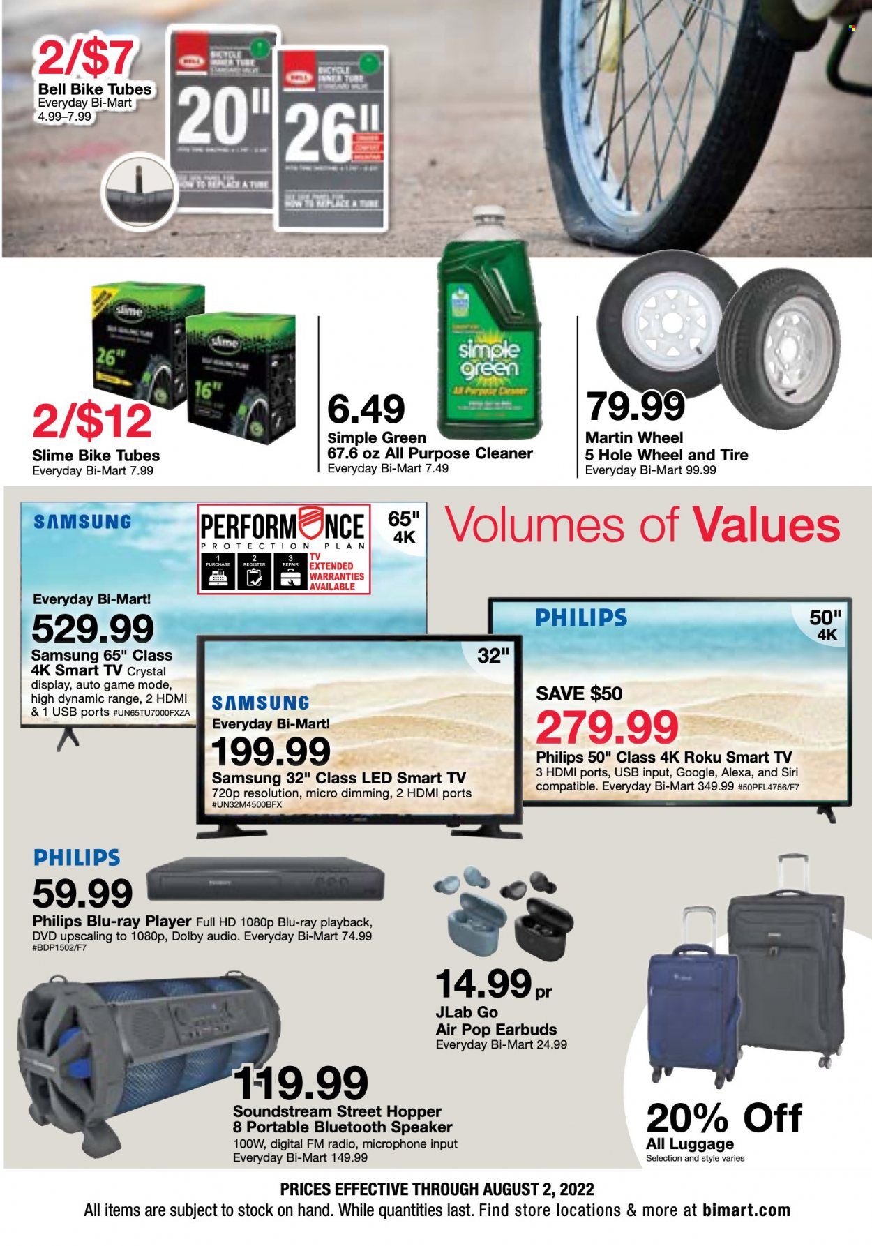 Bi-Mart (ID, OR, WA) Weekly Ad Flyer July 27 to August 3
