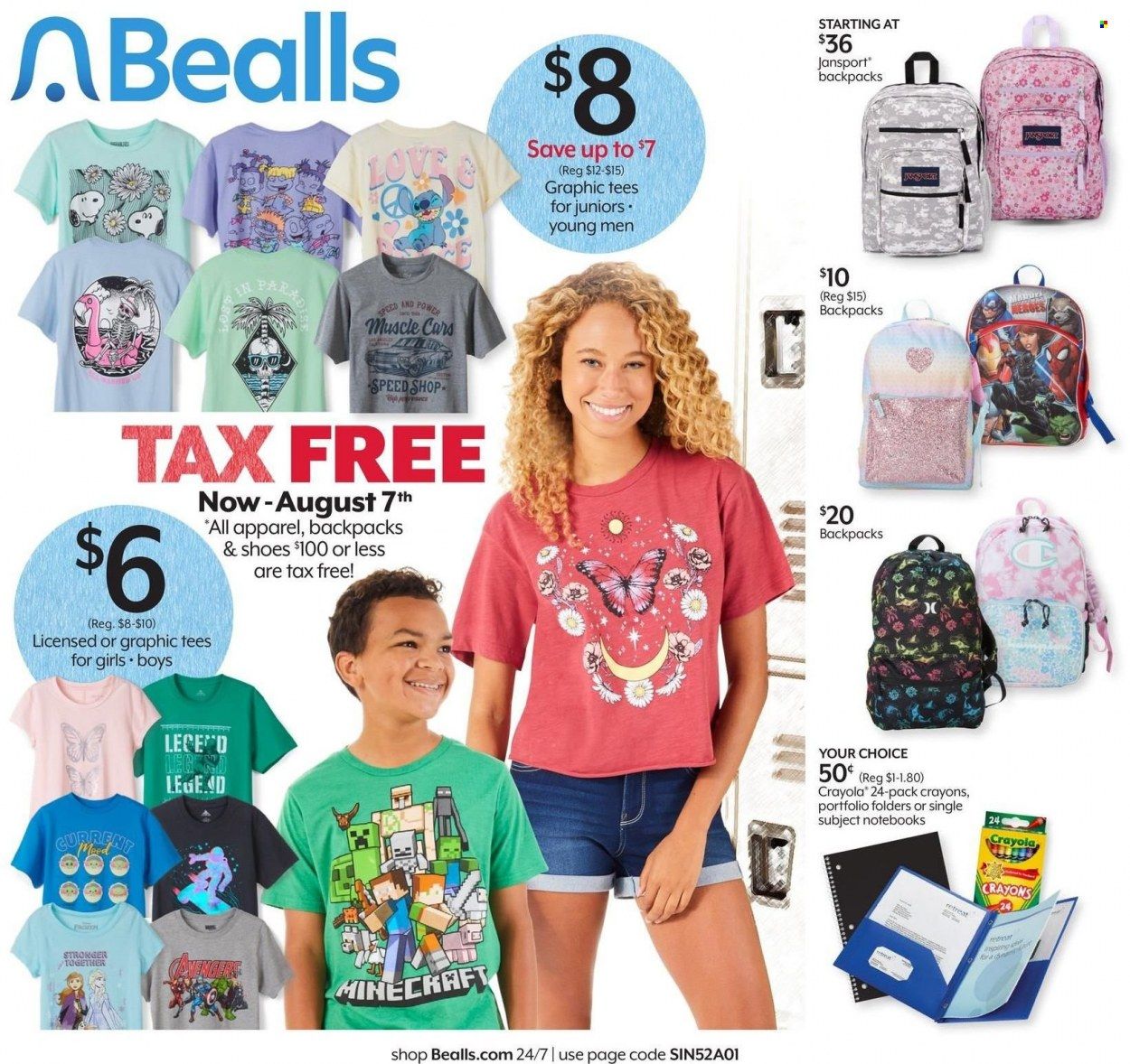 Bealls Florida (FL) Weekly Ad Flyer July 27 to August 3