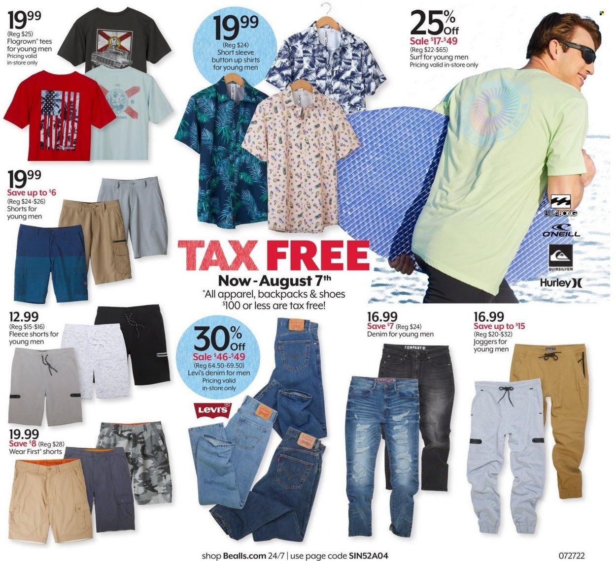 Bealls Florida (FL) Weekly Ad Flyer July 27 to August 3