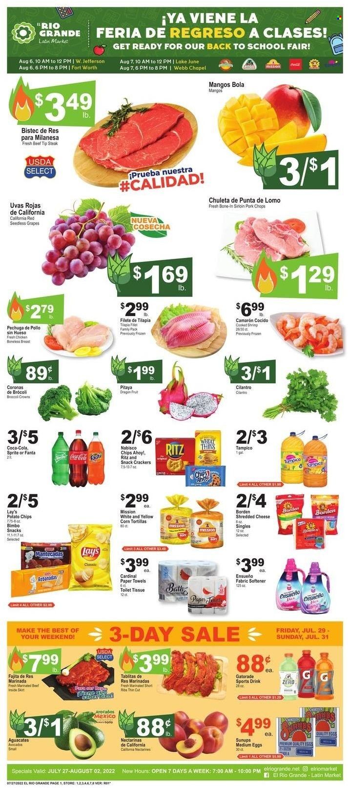 El Rio Grande (TX) Weekly Ad Flyer July 27 to August 3