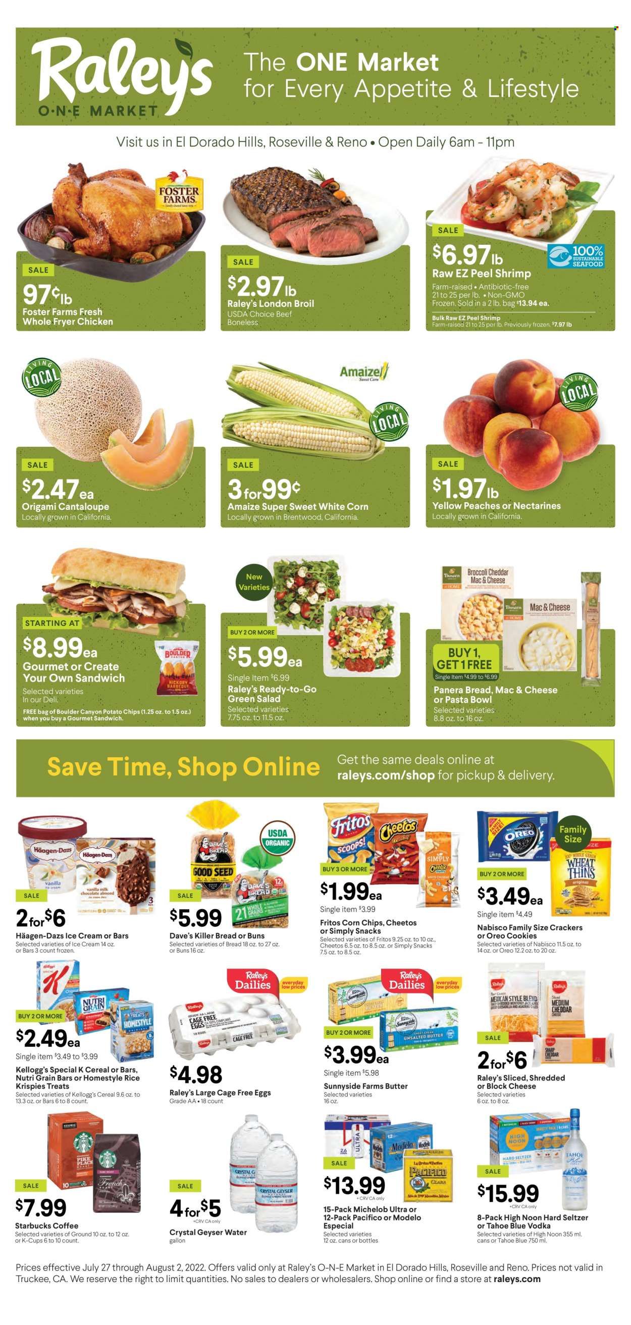 Raley's (CA, NV) Weekly Ad Flyer July 27 to August 3