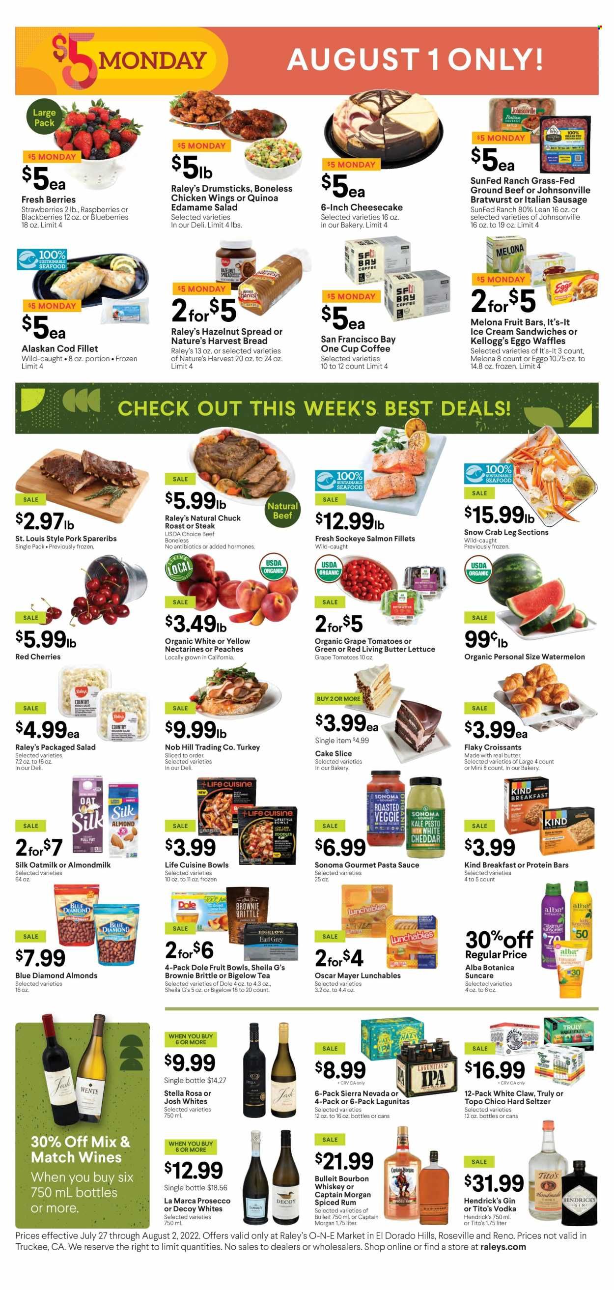 Raley's (CA, NV) Weekly Ad Flyer July 27 to August 3