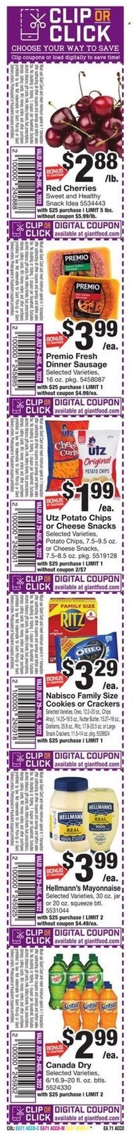 Giant Food (DE, MD, VA) Weekly Ad Flyer July 28 to August 4