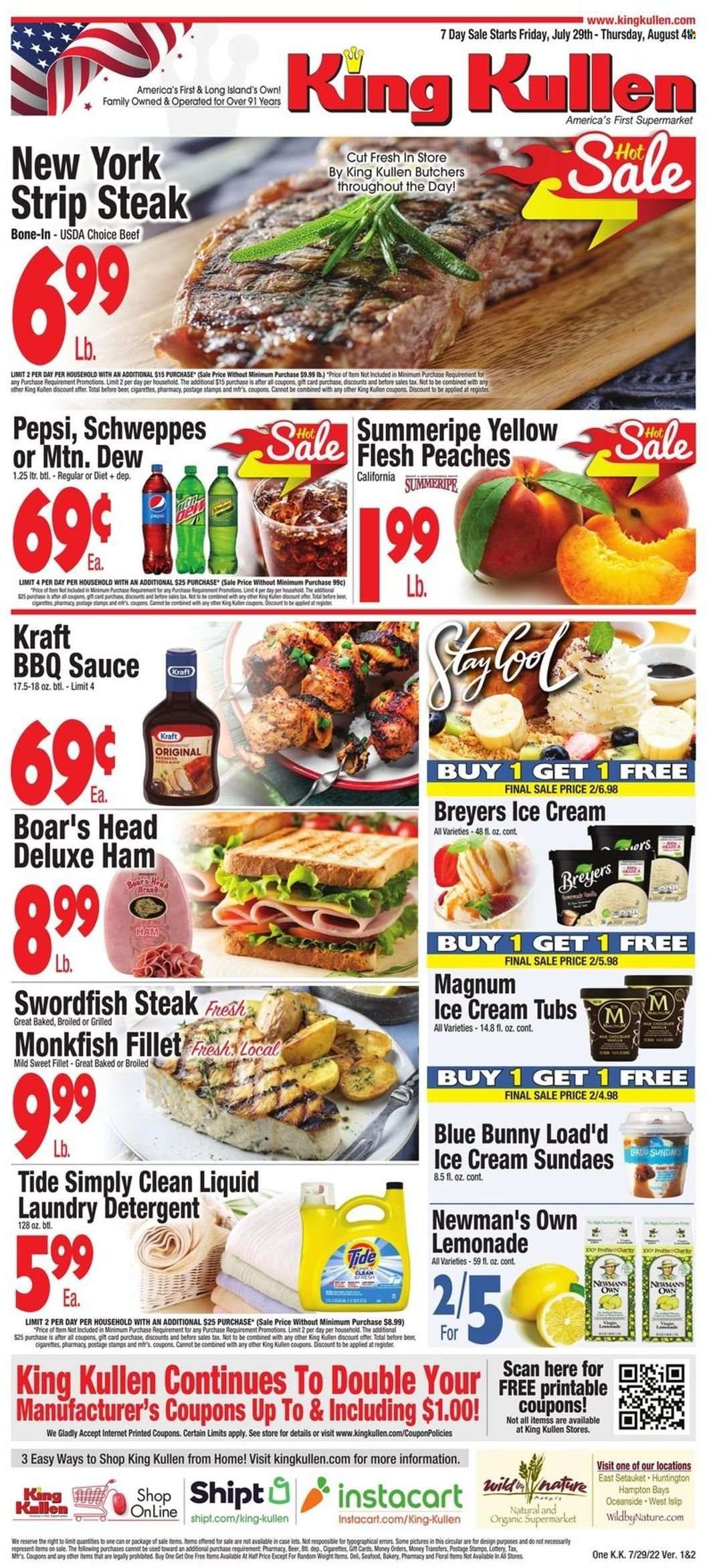 King Kullen (NY) Weekly Ad Flyer July 28 to August 4