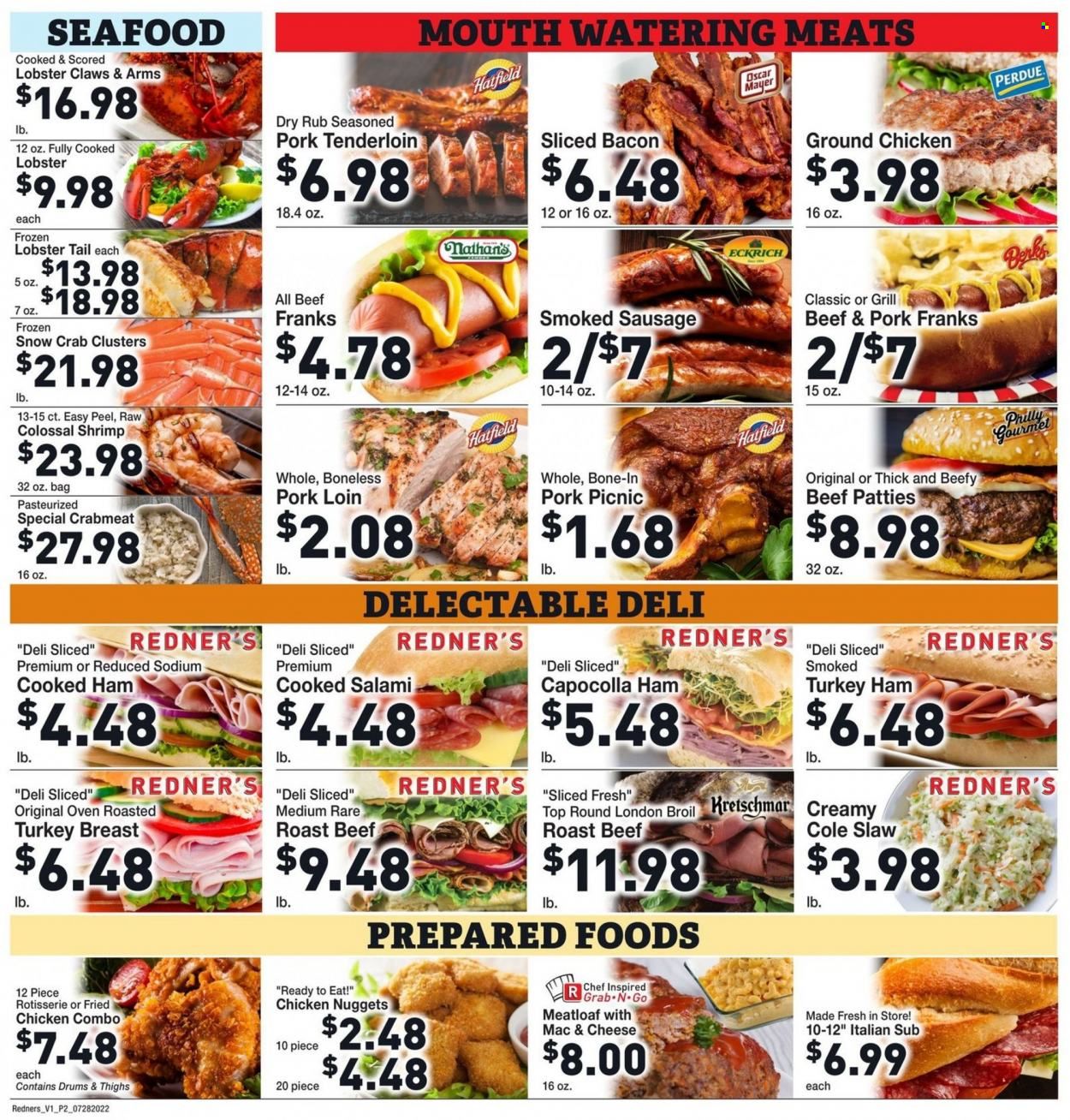 Redner's Markets (DE, MD, PA) Weekly Ad Flyer July 28 to August 4
