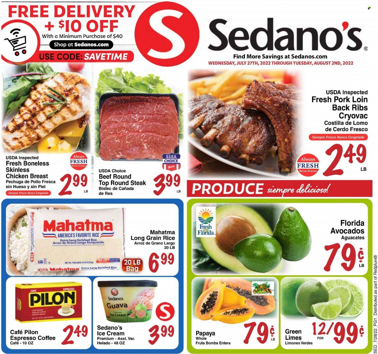 Sedano's (FL) Weekly Ad Flyer July 28 to August 4