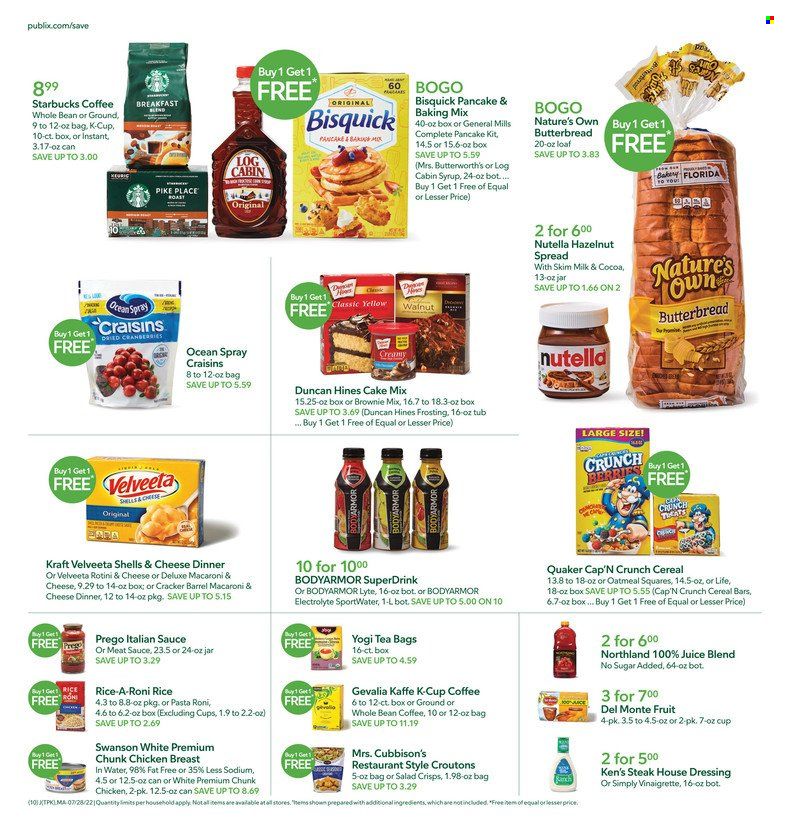 Publix (AL, FL, GA, NC, SC, TN) Weekly Ad Flyer July 28 to August 4