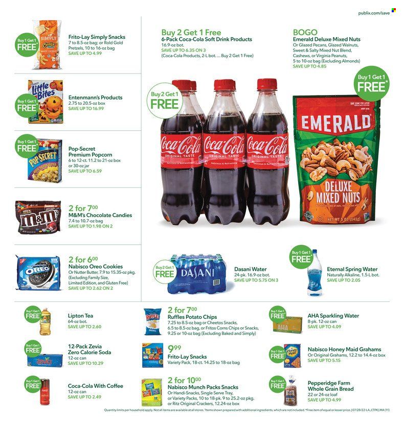 Publix (AL, FL, GA, NC, SC, TN) Weekly Ad Flyer July 28 to August 4