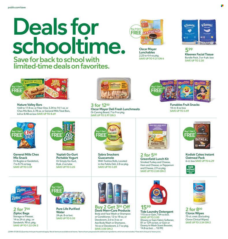 Publix (AL, FL, GA, NC, SC, TN) Weekly Ad Flyer July 28 to August 4