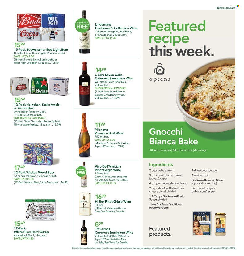 Publix (AL, FL, GA, NC, SC, TN) Weekly Ad Flyer July 28 to August 4
