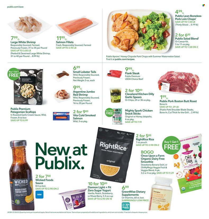 Publix (AL, FL, GA, NC, SC, TN) Weekly Ad Flyer July 28 to August 4
