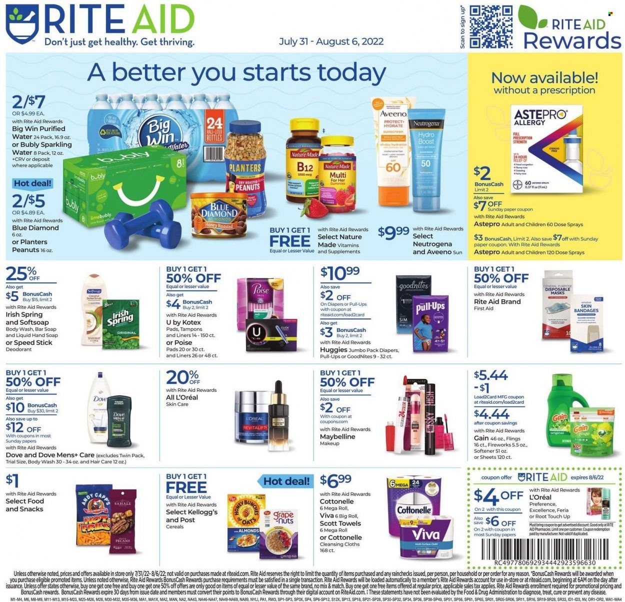 RITE AID Weekly Ad Flyer July 28 to August 4