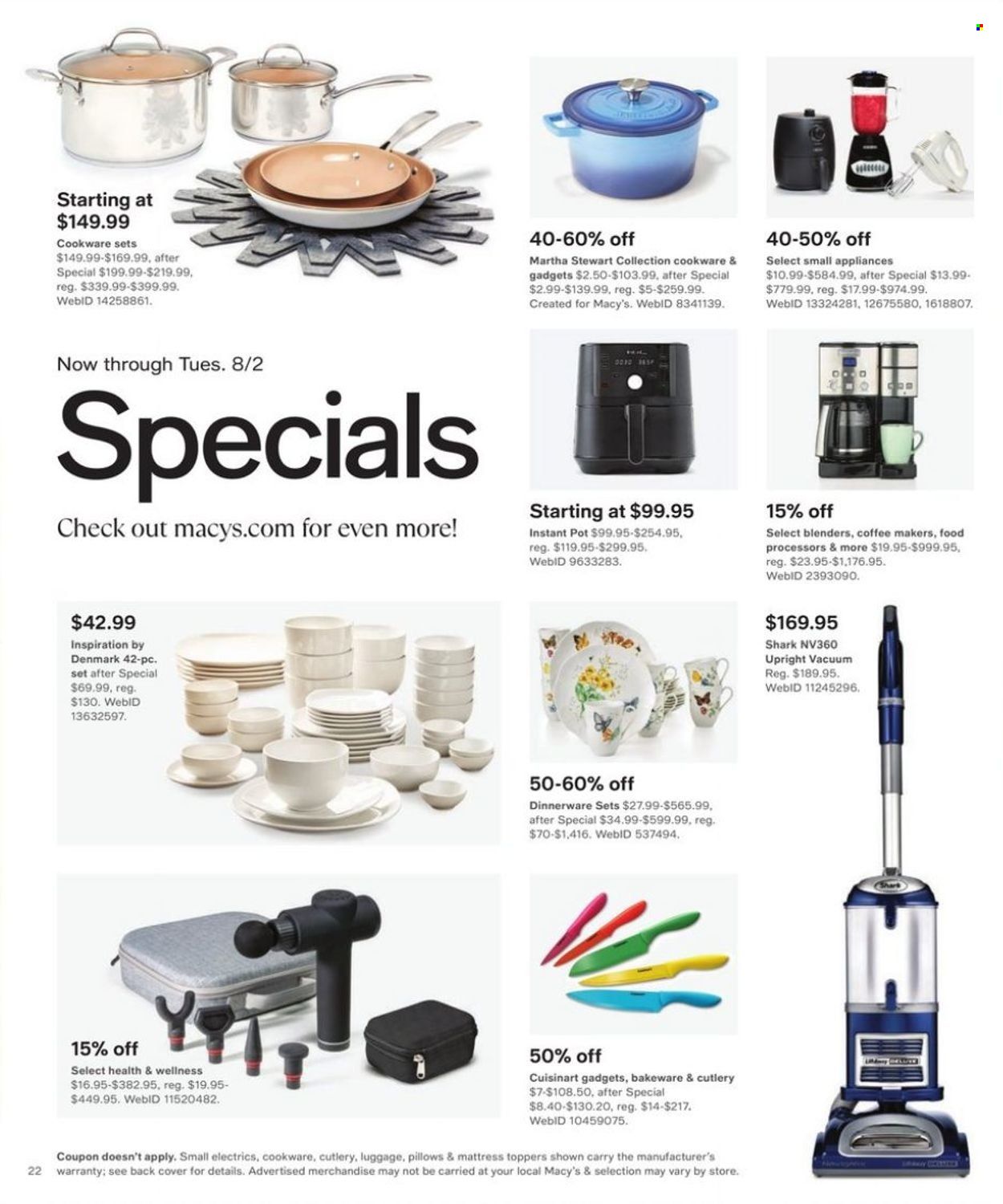 Macy's Weekly Ad Flyer Specials July 29 to August 14, 2022
