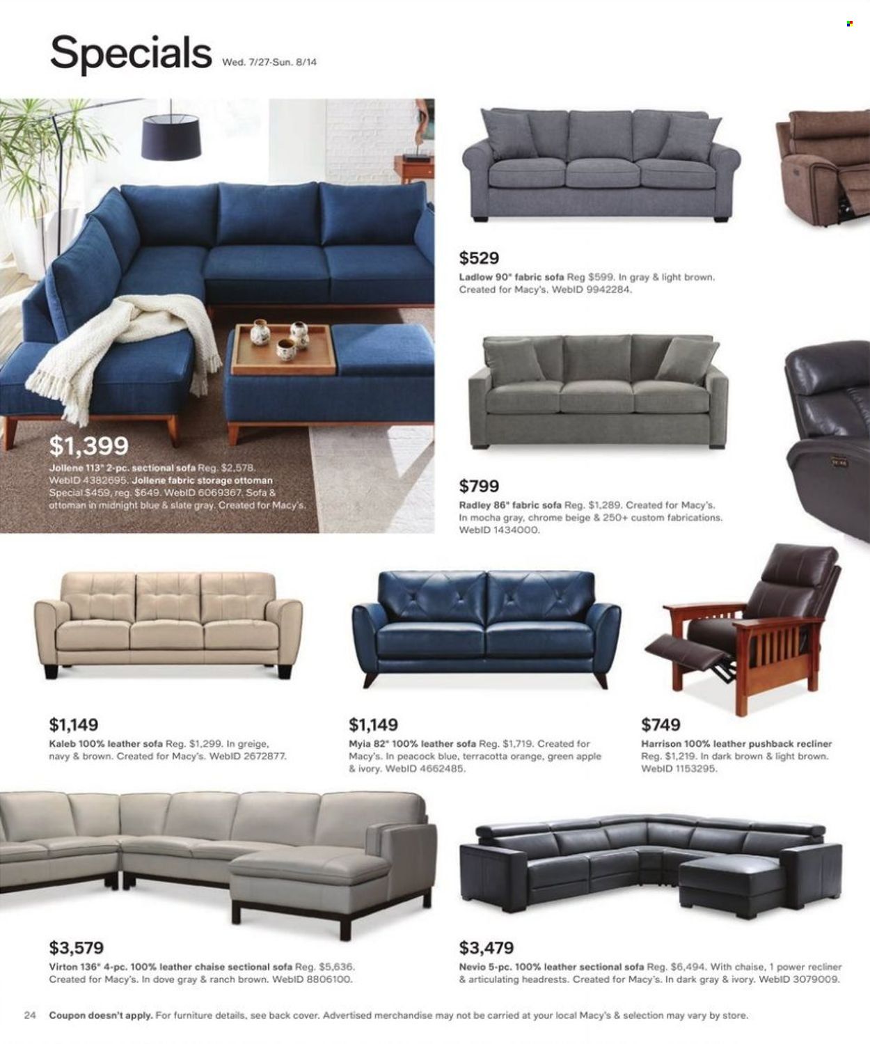 Macy's Weekly Ad Flyer Specials July 29 to August 14, 2022