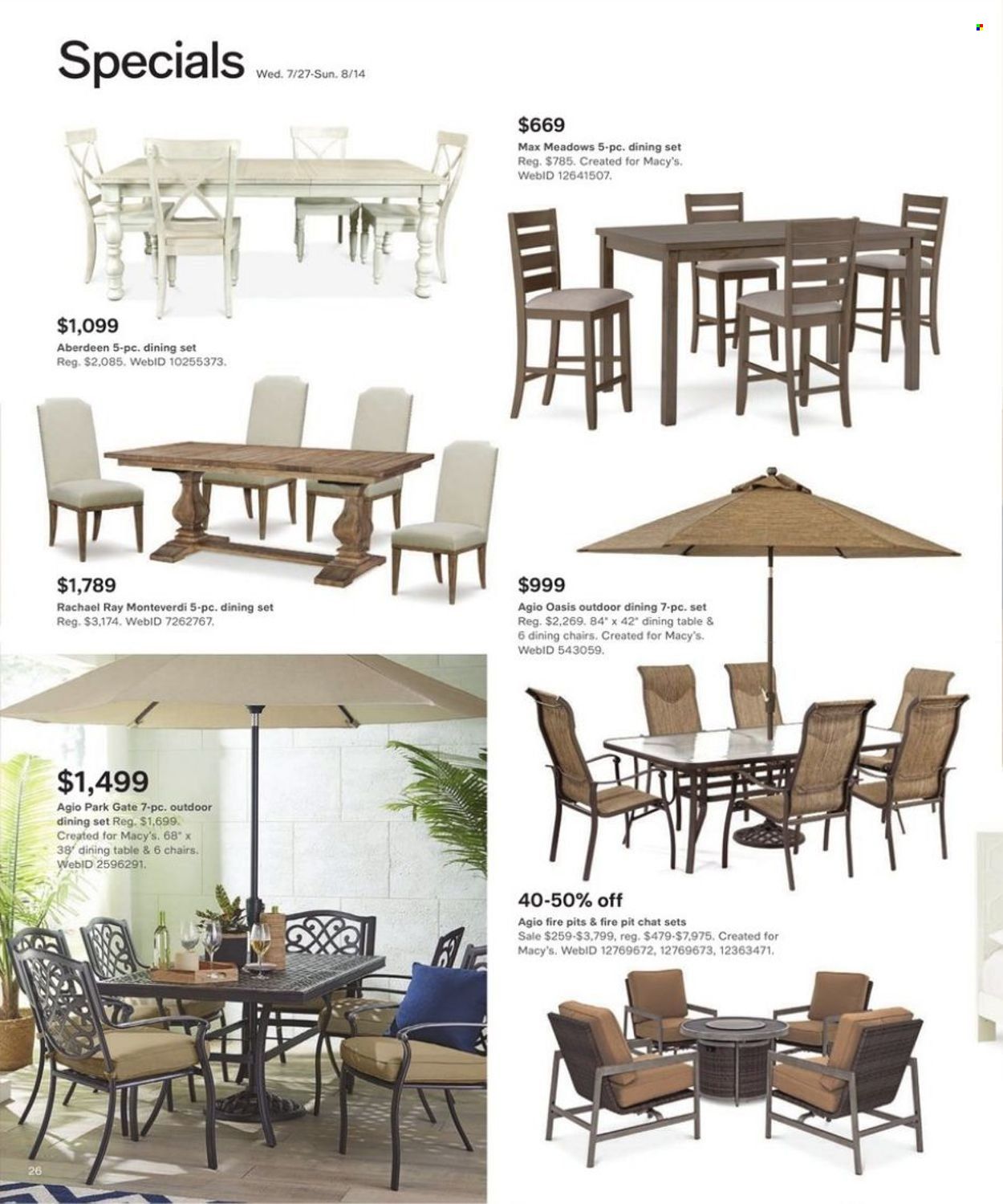 Macy's Weekly Ad Flyer Specials July 29 to August 14, 2022