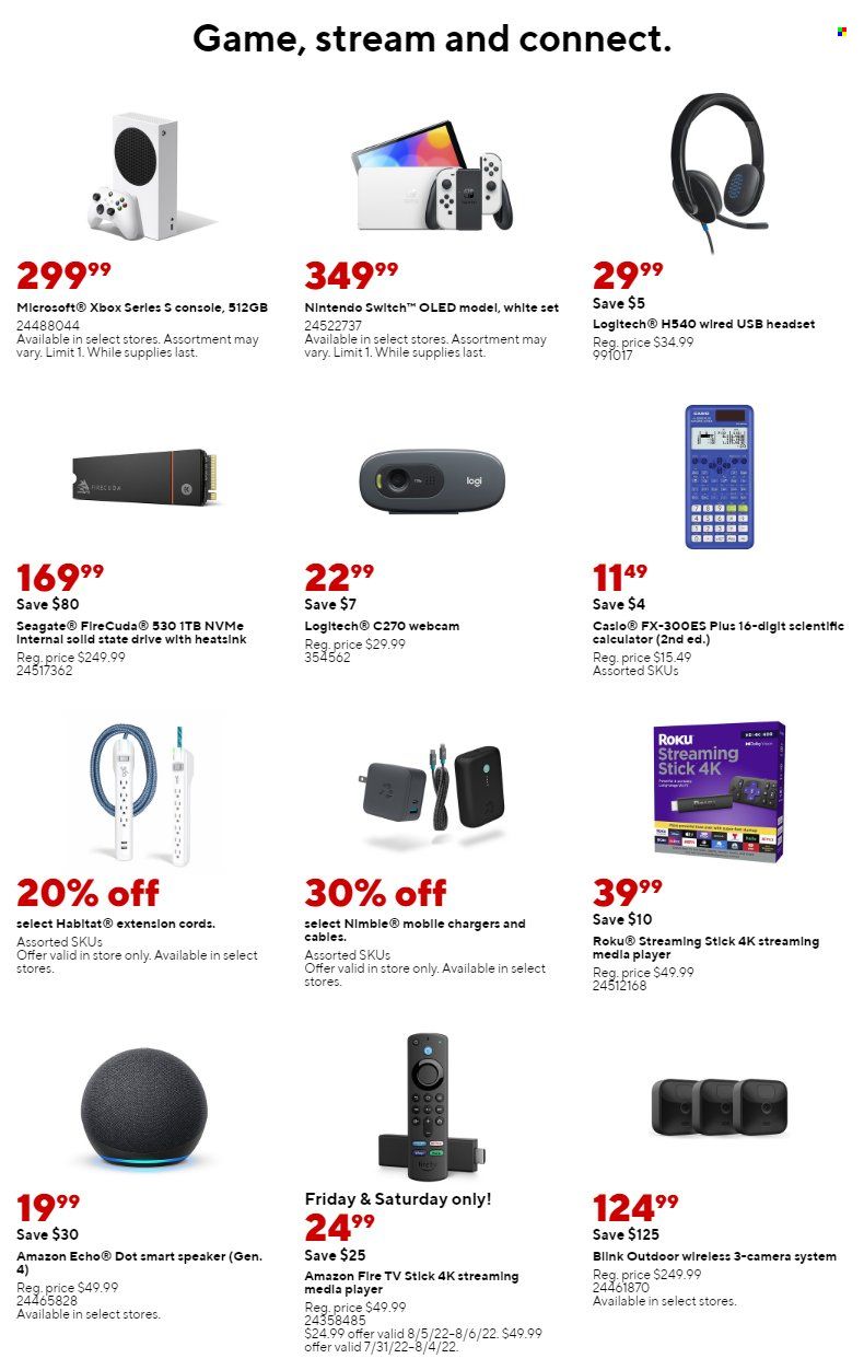 Staples Weekly Ad Flyer July 28 to August 4