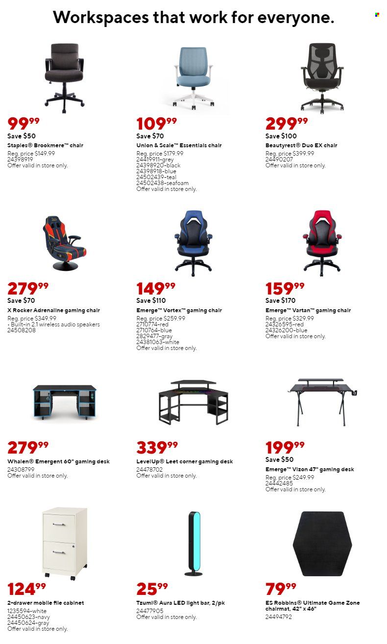 Staples Weekly Ad Flyer July 28 to August 4